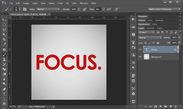 1 focus psd