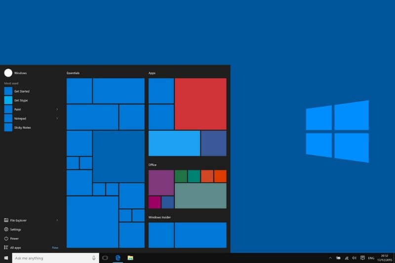 Windows 10 -versio