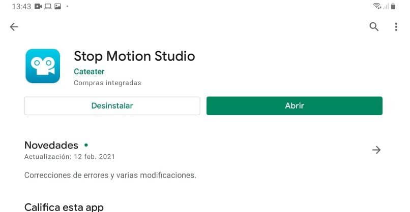 stop motion studio -sovellus