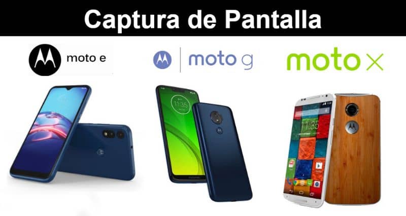 Captura de pantalla moviles Motorola