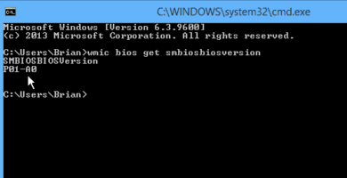 Command Prompt Method