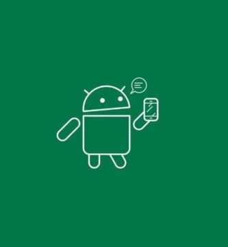 Logo Android Fondo Verde