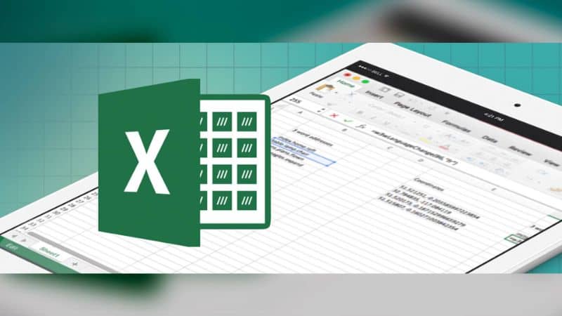 logo excel fondo tablet