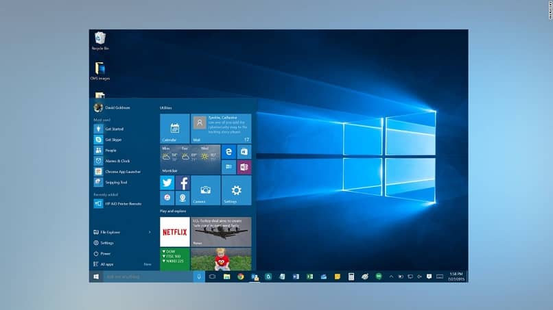 pantalla inicio menu windows 10 12021