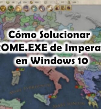 solucionar error rome exe imperator rome windows