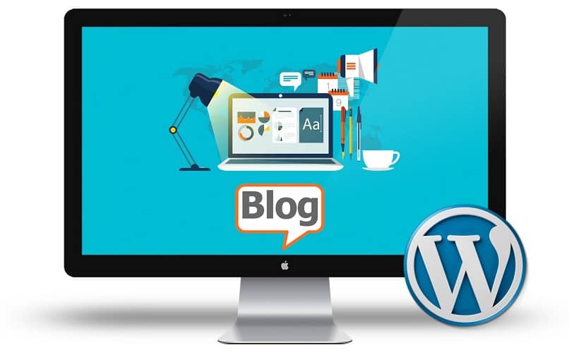 wordpress sininen blogi