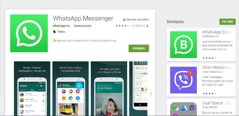 asenna whatsapp Messenger -logo Google Play