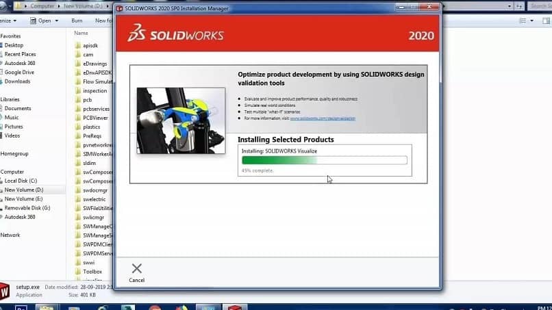 asentamalla solidworks-ohjelma easm-tiedostojen avaamiseksi