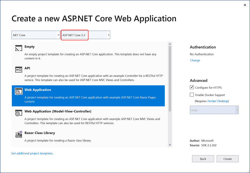 soveltamalla aspnet-visuaalista studiota