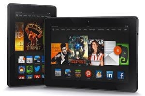 Amazon Kindle Fire HDX family