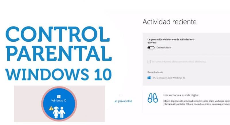 Control parental Windows 10