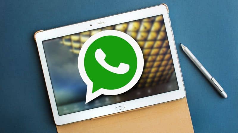 Tablet WhatsApp Lapiz