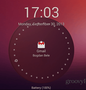 Ubuntu Lock Screen Android