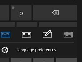 Windows 10 On screen Keyboard