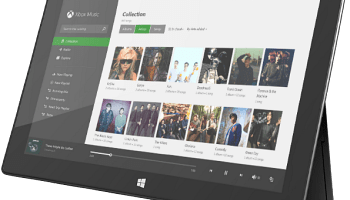 Xbox Music Surface