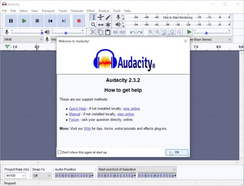 audacity programa