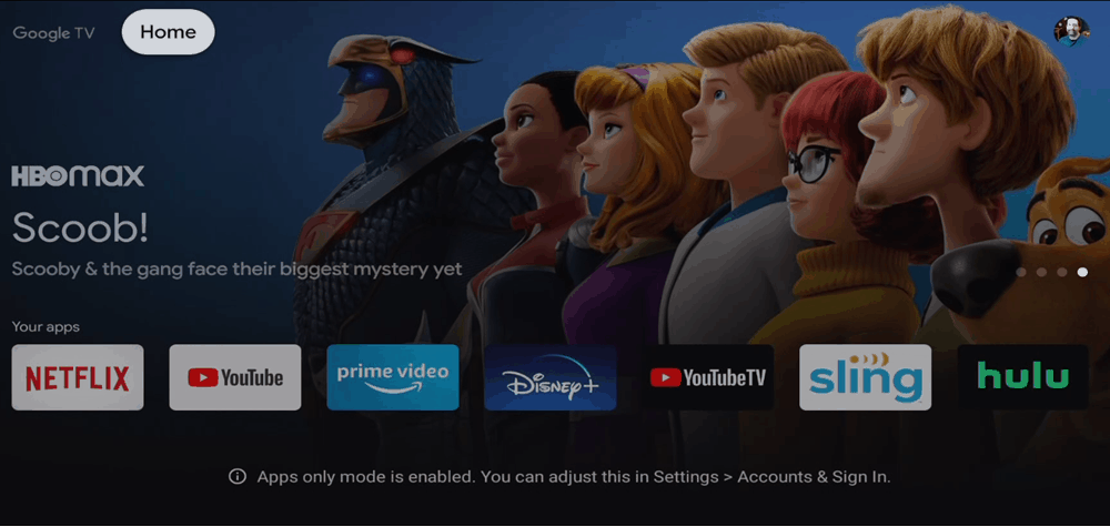 google tv app only mode featured 1