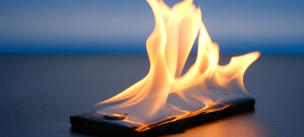 hot phone fire flames featured