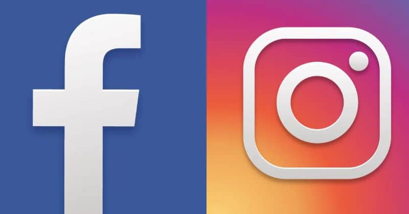 instagram y facebook