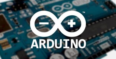 logo blanco de arduino