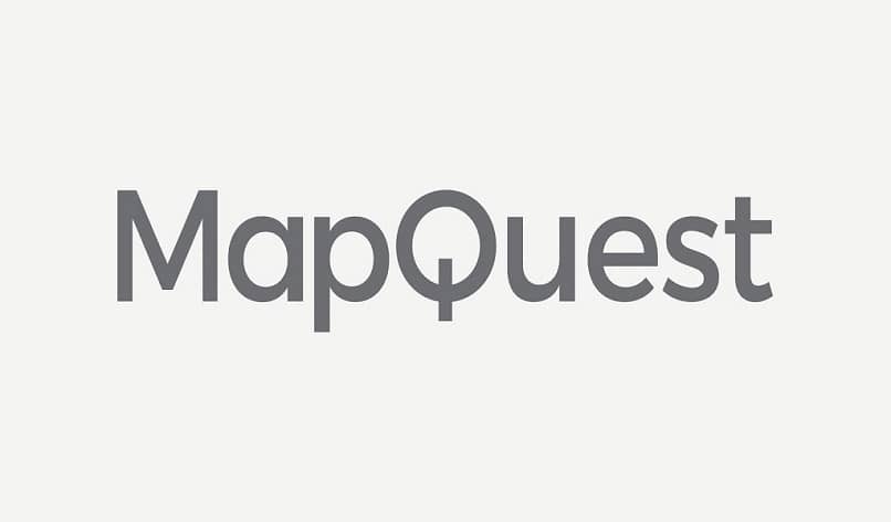 logotipo de mapquest negro