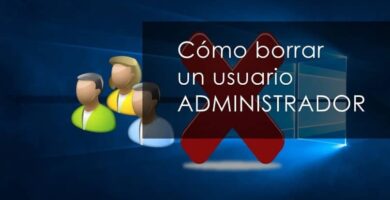 pantalla eliminar usuario windows