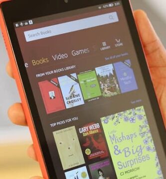 persona kindle fire mano