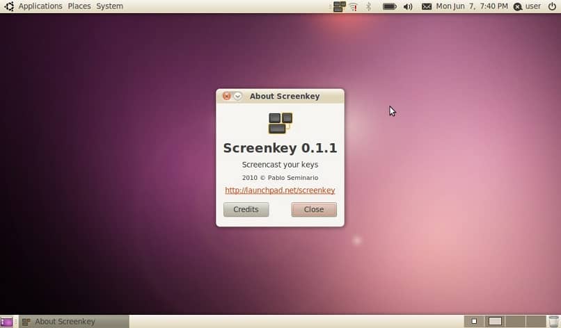 screenkey ubuntu 1