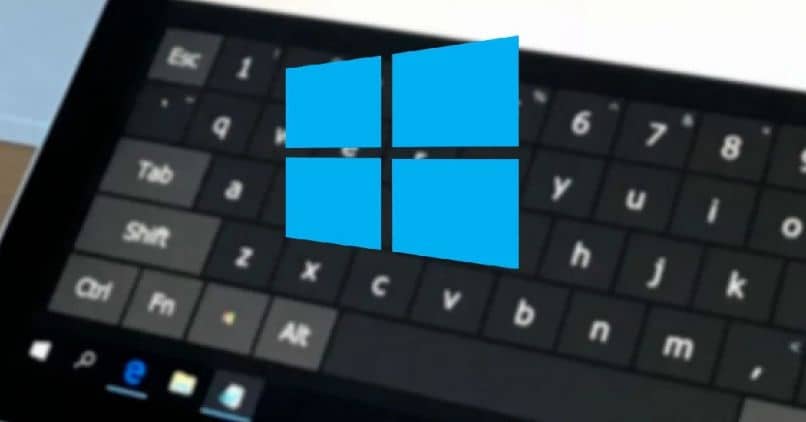 teclado tactil en Windows 10