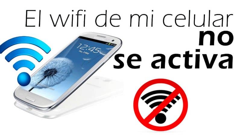 wifi celular no activa