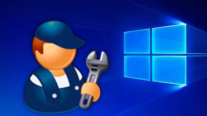 sininen tausta ja operaattori työkalulla korjaamaan Windows-virhe 12029 