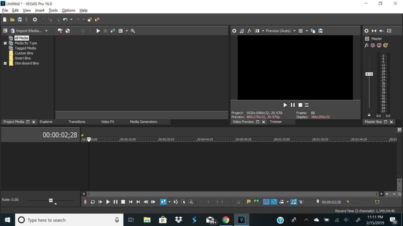 sony vegas pro toimittaja