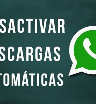 Desactivar Descargas WhatsApp