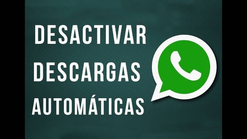 Desactivar Descargas WhatsApp