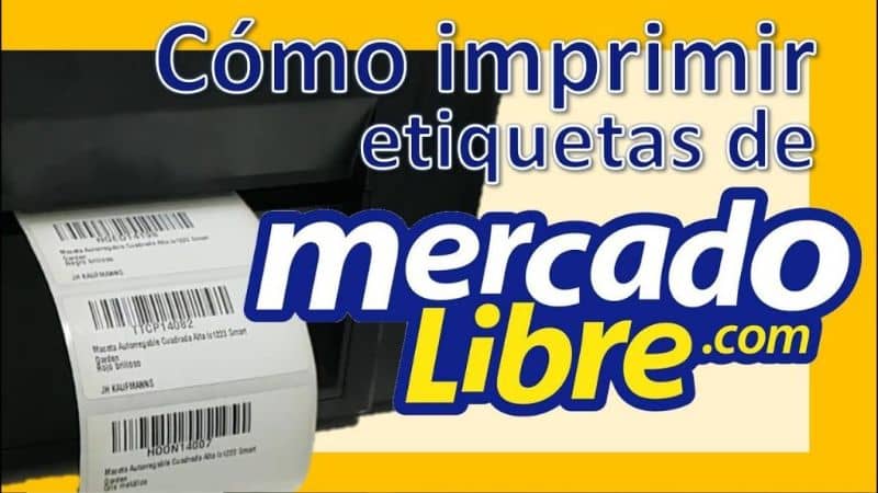 Imprimir etiquetas de mercadolibre