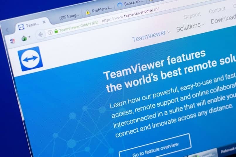 TeamViewer-verkkosivusto