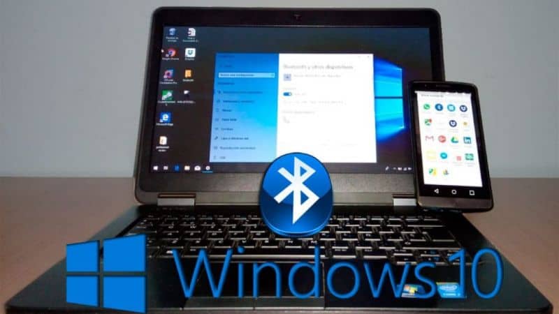 Laptop y movil Bluetooth en windows 10