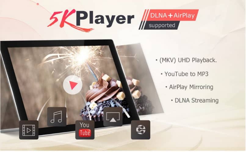 Logo de 5KPlayer