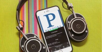 Pandora celular y audifonos 3