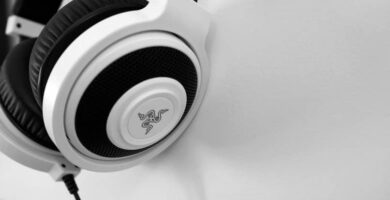 auriculares blanco