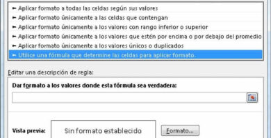 excel aplicar nueva regla formato 9717