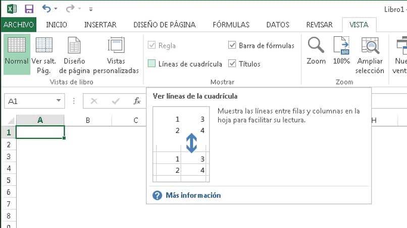 excel ocultar lineas cuadricula 9589