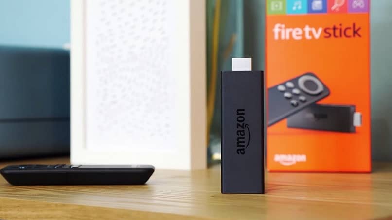 fire stick de amazon en caja