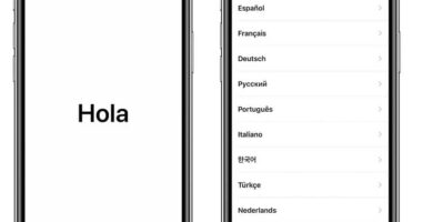 idioma iphone