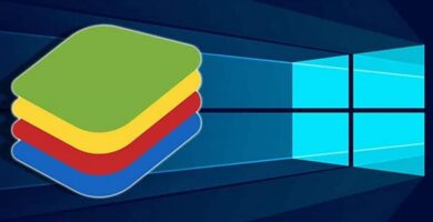 logo bluestacks y windows