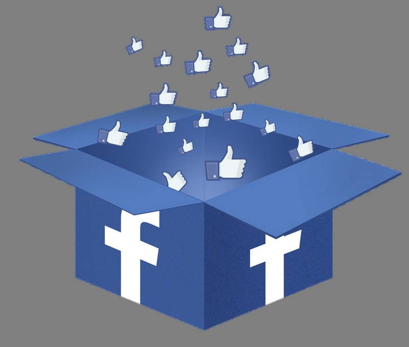 me gusta facebook caja