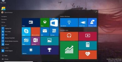 menu inicio windows 10