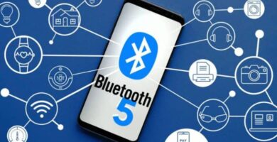 movil cadena logo bluetooth