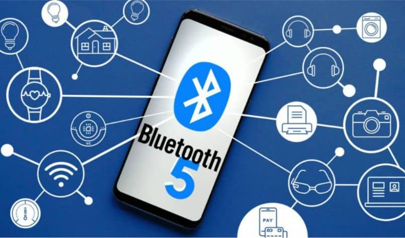 movil cadena logo bluetooth