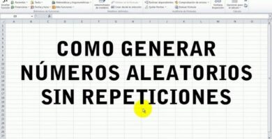 numeros aleatorios excel